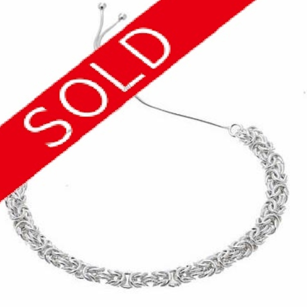 Adjustable Byzantine-Link Bracelet